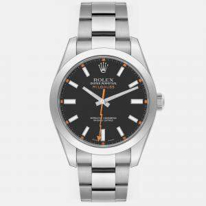 Rolex Milgauss Black Dial Steel Men's Watch 40.0 mm