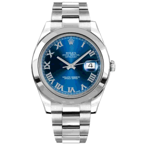 Rolex Datejust 116300 Automatic Blue Stainless Steel Men's Wristwatch 41 mm