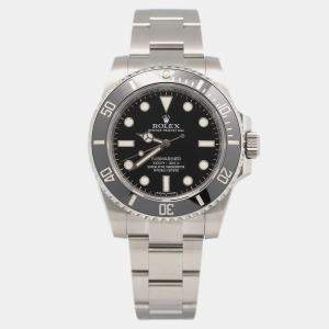 Rolex Submariner 114060 Automatic Black Stainless Steel Men's Wristwatch 40 mm