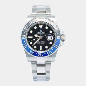Rolex GMT-Master II 126710BLNR Automatic Black Stainless Steel Men's Wristwatch 40 mm