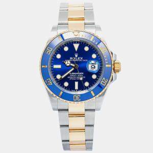 Rolex Submariner 126613LB Automatic Blue 18k Yellow Gold Stainless Steel Men's Wristwatch 41 mm