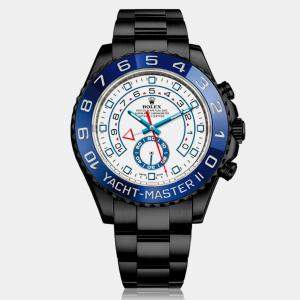 Rolex Yacht-Master 116680 Automatic White Stainless Steel Men's Wristwatch 44 mm