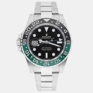 مملوكة مسبقًا Rolex GMT-Master II 126720VTNR Automatic Black Stainless Steel Men's Wristwatch 40 mm