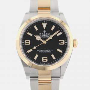Rolex Explorer 124273 Automatic Black Stainless Steel Men's Wristwatch 36 mm