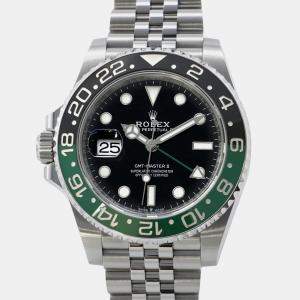 Pre Owned Rolex GMT-Master II 126720VTNR Automatic Black Stainless Steel Men's Wristwatch 40 mm