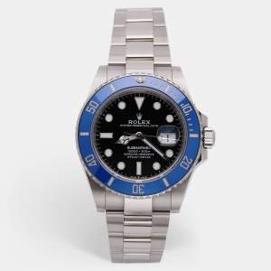 Pre Owned Rolex  Submariner 126619LB Blue/Black Dial 18k White Gold Automatic Men's Wristwatch 41 mm