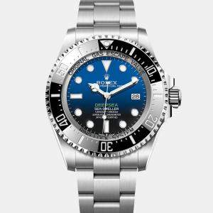 مملوكة مسبقًا Rolex Sea-Dweller Deepsea James Cameron 136660-0003 Automatic Blue Stainless Steel Men’s Wristwatch 44 mm