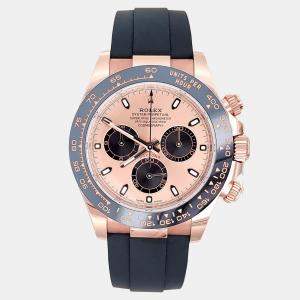 Pre Owned Rolex Cosmograph Daytona 116515LN Automatic 18k Rose Gold Men's Wristwatch 40 mm