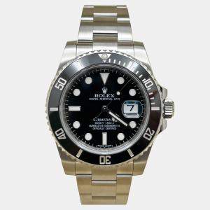 Pre Owned Rolex Submariner Date 116610LN Automatic Black Dial Stainless Steel Men's Wristwatch 40mm