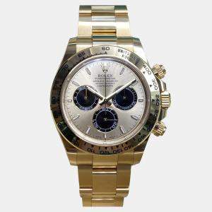 Pre Owned Rolex Cosmograph Daytona 126508 Automatic Chronograph Champagne Dial 18k Yellow Gold Men's Wristwatch 40mm
