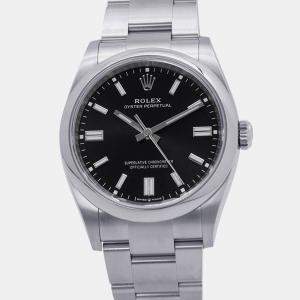 مملوكة مسبقًا Rolex Oyster Perpetual 126000 Stainless Steel Automatic Men's Watches 36mm
