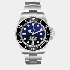 Rolex Seadweller Deepsea 44 Cameron D-Blue Dial Steel Mens Watch 126660 
