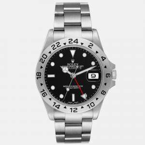 Rolex Explorer II Black Dial Steel Men's Watch 16570 40 mm