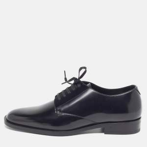 مملوكة مسبقًا Saint Laurent Size 41 Black Patent Leather Derby