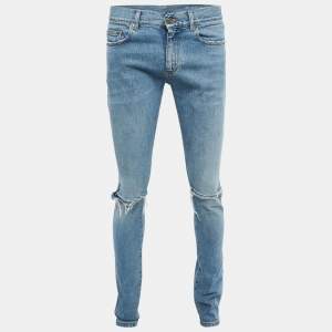 Saint Laurent Blue Denim Slim Fit Jeans S Waist 31"