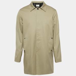 مملوكة مسبقًا Sandro Beige Gabardine Short Coat XL