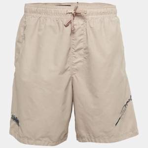 Stone Island Dusty Pink Nylon Shorts L