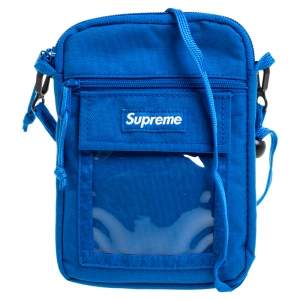 Supreme Blue Nylon Utility Bag 