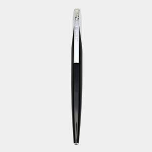 S.T. Dupont Black Lacquer Finish Chrome Finish Metal Jet 8 Ballpoint Pen
