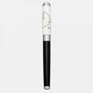 S.T. Dupont White; Black Steel; Lacquer 412050L  Pens