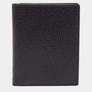 S.T. Dupont Black Leather Business Card Holder
