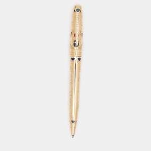 ST Dupont 18k Gold Plated Pharaoh Limited Edition Ballpoint Pen