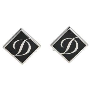 S.T. Dupont Iconic D Black Lacquer Cufflinks