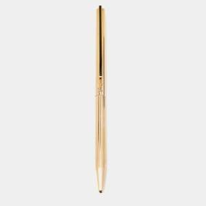 S.T. Dupont Textured Classique Lines Gold Tone Mechanical Pencil