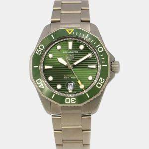 Tag Heuer Green Titanium Aquaracer WBP208B.BF0631 Automatic Men's Wristwatch 43 mm
