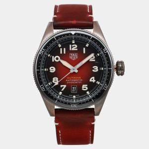 Tag Heuer Red Bronze Autavia  WBE5192.FC8300 Automatic Men's Wristwatch 42mm