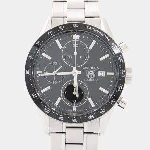 Pre Owned Tag Heuer Carrera CV201E-1 Automatic Stainless Steel Men's Wristwatch 41.5 mm