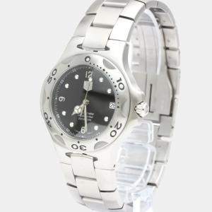 Tag Heuer Black Stainless Steel Kirium WL5111 Automatic Men's Wristwatch 40 mm