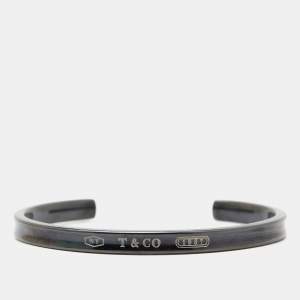 Tiffany & Co. T & Co. 1837 Titanium Cuff Bracelet