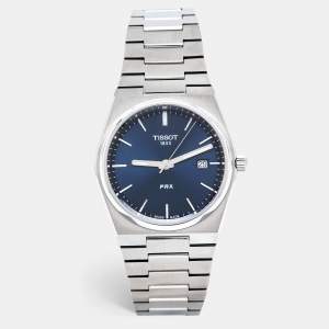 Tissot Blue Stainless Steel PRX T137.410.11.041.00 Men's Wristwatch 40 mm