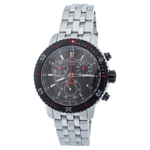Tissot Black Stainless Steel T-Sport PRS200 T067417A Men's Wristwatch 42 mm