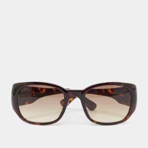 Tod's Brown Tortoise Gradient TO62 Rectangular Sunglasses