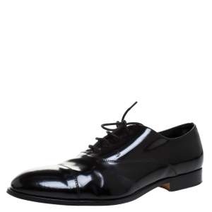 Tod's Black Leather Lace Up Oxford Size 45