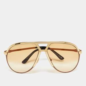 Tom Ford Gold Gradient Xaier TF 1060 Aviator Sunglasses