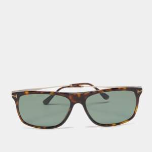 Tom Ford Dark Brown Max 02 Polarized Square Sunglasses