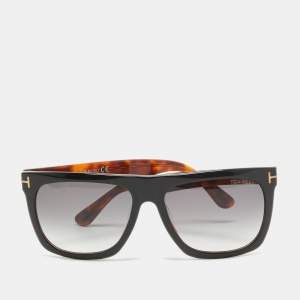 Tom Ford Black Gradient Morgan TF513 Square Sunglasses