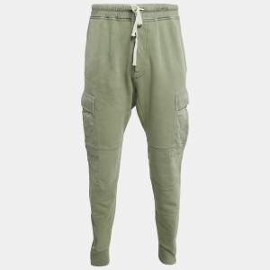 Tom Ford Sage Green Cotton Cargo Pants S