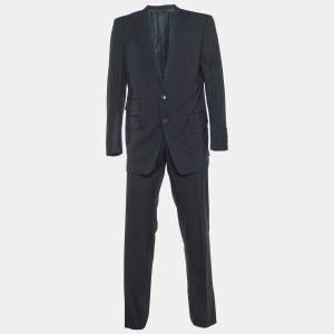 Tom Ford Black Wool Tailored Suit XXL