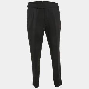 Tom Ford Black Wool Pants L