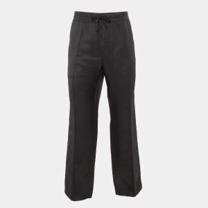 Tom Ford Black Crepe straight Leg Pants XXL
