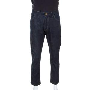 Tom Ford Blue Dark Wash Denim TF002 Slim Fit Jeans XL
