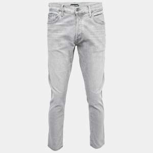 Tom Ford Grey Denim Regular Fit Jeans XL Waist 36