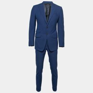 Tom Ford Blue Wool Single-Breasted Suit S  