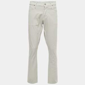 Tom Ford Grey Denim Buttoned Slim Fit Jeans XXL Waist 38"
