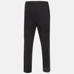 Tom Ford Black Wool Formal Trousers XXXL