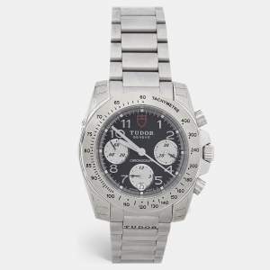 Tudor Black Stainless Steel 20300 Men's Wristwatch 41 mm 
